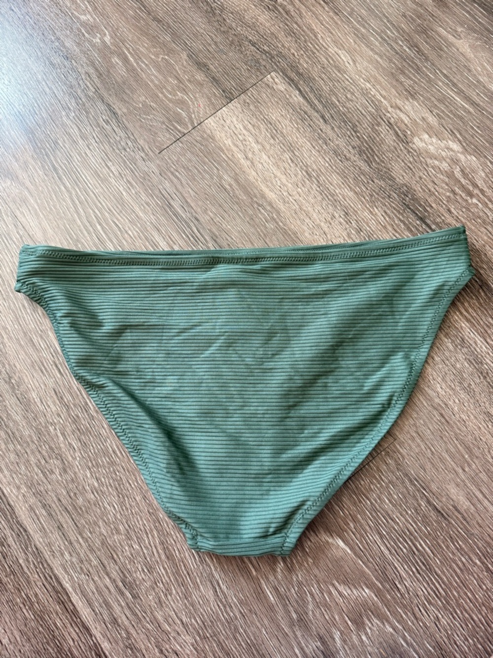 H&M Olive Green Ribbed Bikini Set - Picture 6 of 7